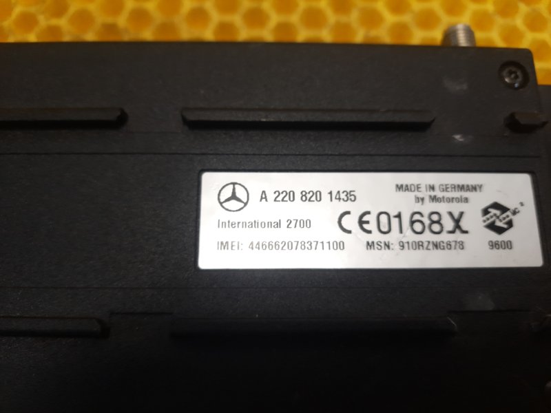 Блок управления телефоном Mercedes W220 (S class) 1999 Седан