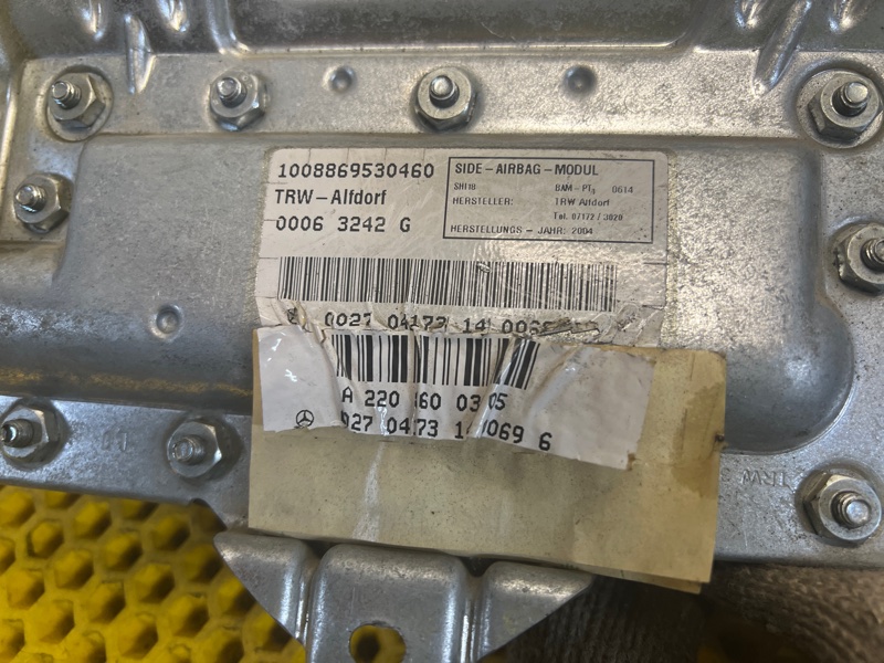 Подушка безопаснности Mercedes-Benz S-Class 2004 W220