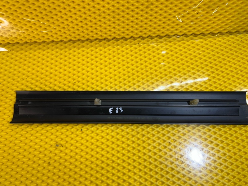 Накладка на порог BMW X3 2004 E83