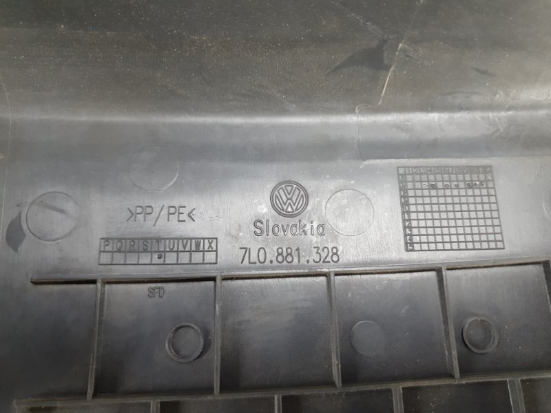 Накладка сиденья Volkswagen Touareg 2007 7L6