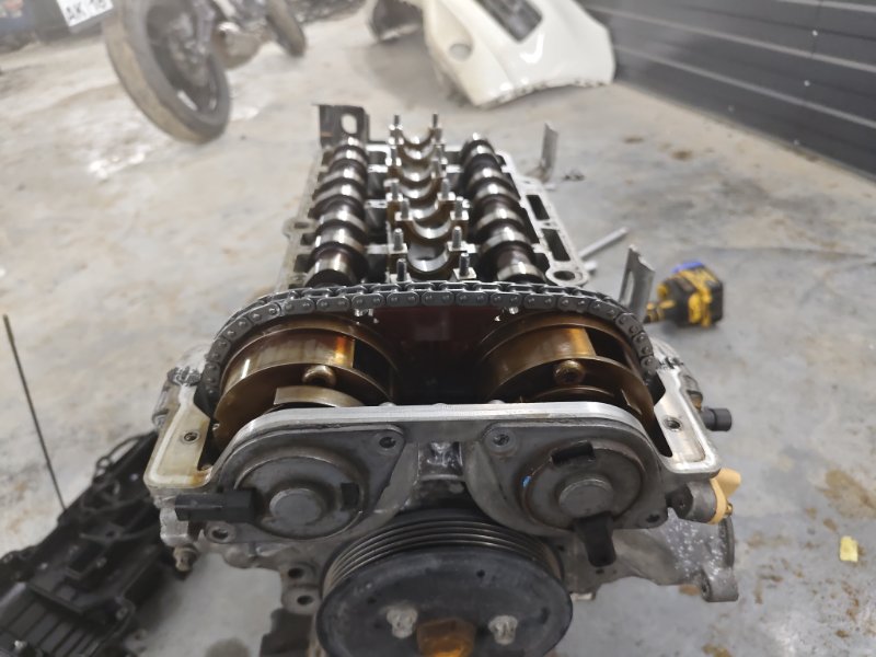 Головка блока цилиндров Opel Corsa D
