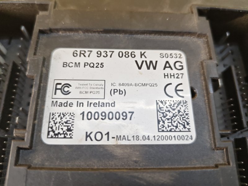 Блок комфорта Skoda Fabia NJ3