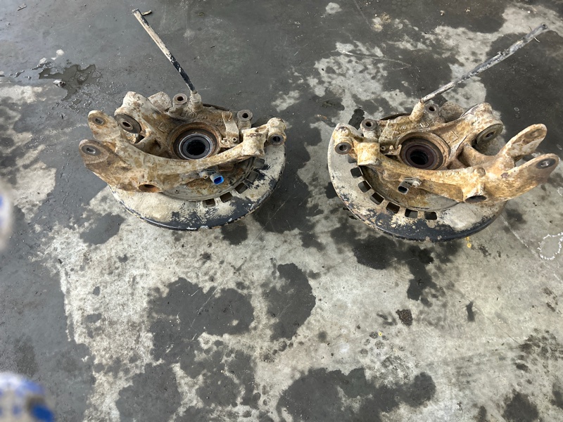 Кулак поворотный Volkswagen Touareg 2003 7L6