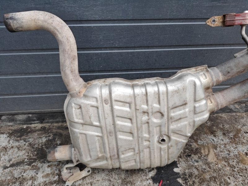 Глушитель в сборе Mercedes-Benz S-Class W221