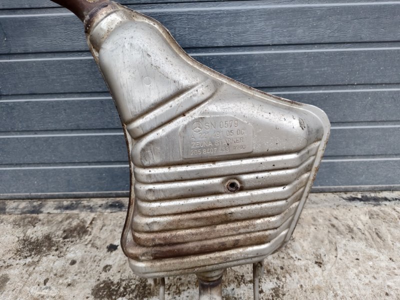 Глушитель в сборе Mercedes-Benz S-Class W221