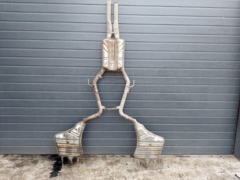 Глушитель в сборе Mercedes-Benz S-Class W221