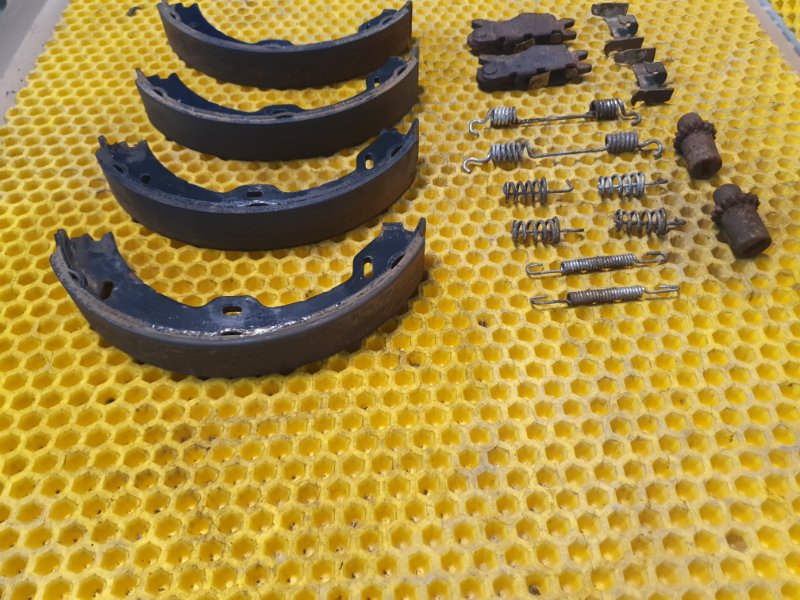 Механизм стояночного тормоза Mercedes-Benz S-Class W221