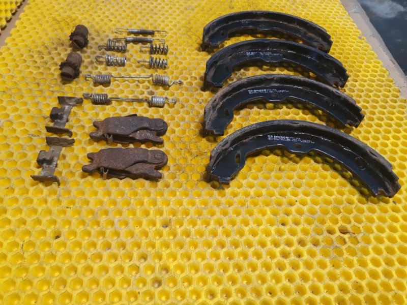 Механизм стояночного тормоза Mercedes-Benz S-Class W221