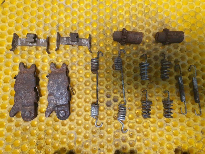 Механизм стояночного тормоза Mercedes-Benz S-Class W221