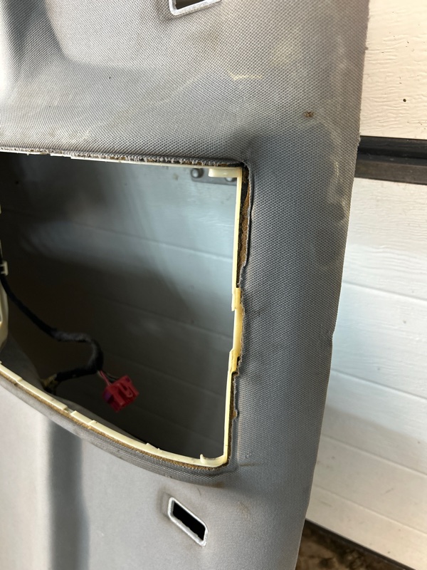 Обшивка потолка Volkswagen Touareg 2003 7L6