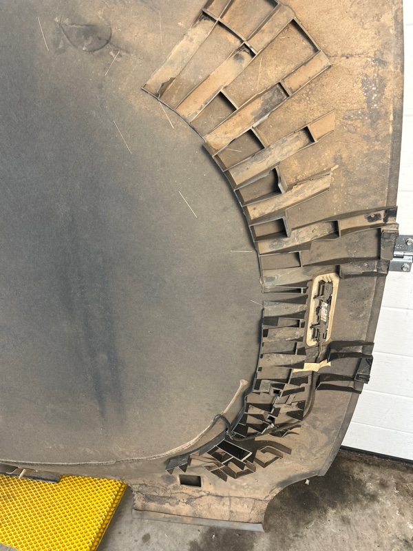 Обшивка потолка Volkswagen Touareg 2003 7L6