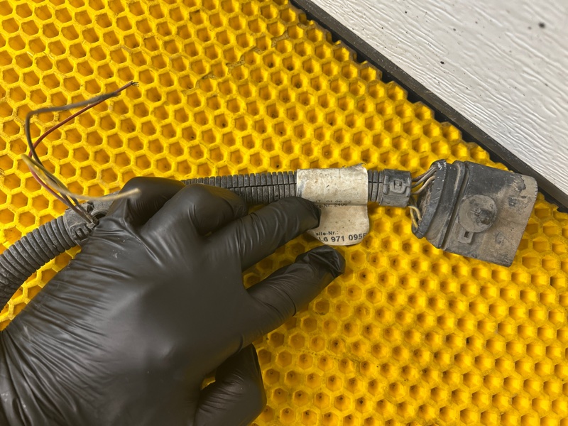 Проводка бампера Volkswagen Touareg 2003 7L6