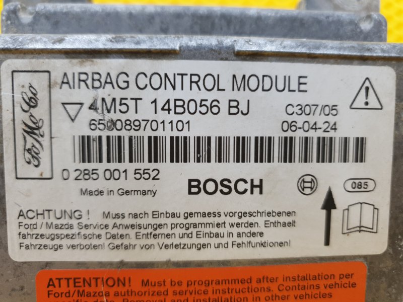 Блок SRS СРС Ford Focus 2006 2