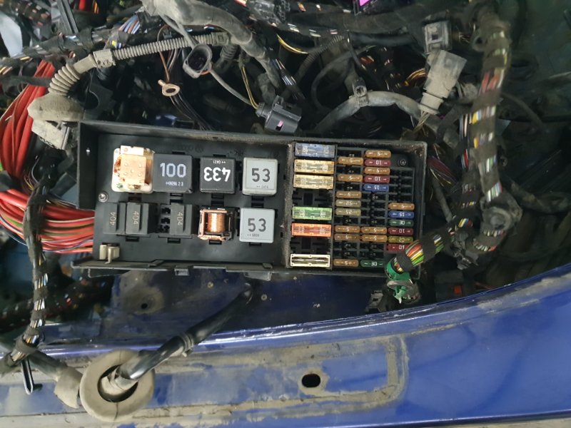 Проводка салона (жгут проводов) Volkswagen Phaeton 2005 3D2