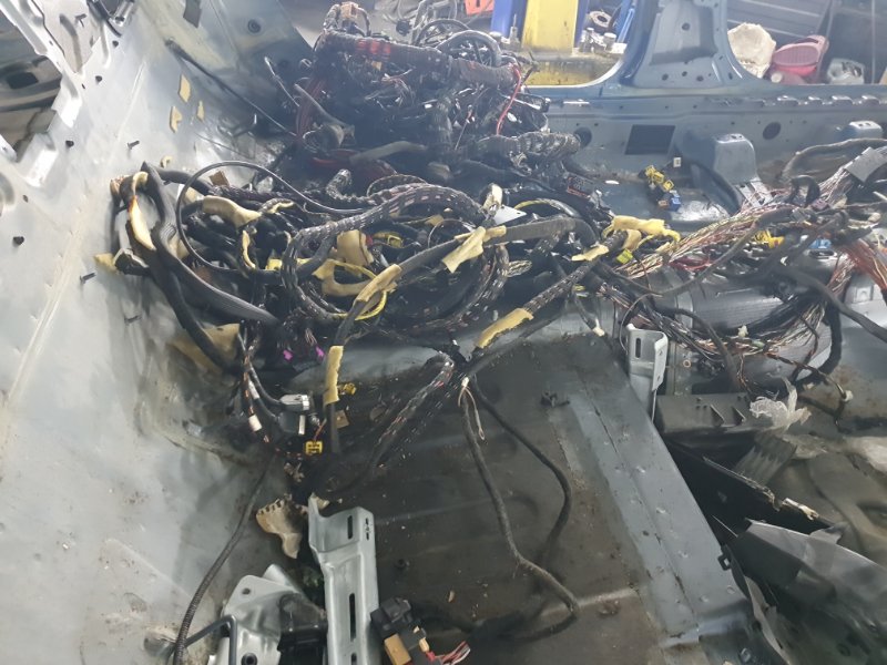 Проводка салона (жгут проводов) Volkswagen Phaeton 2005 3D2