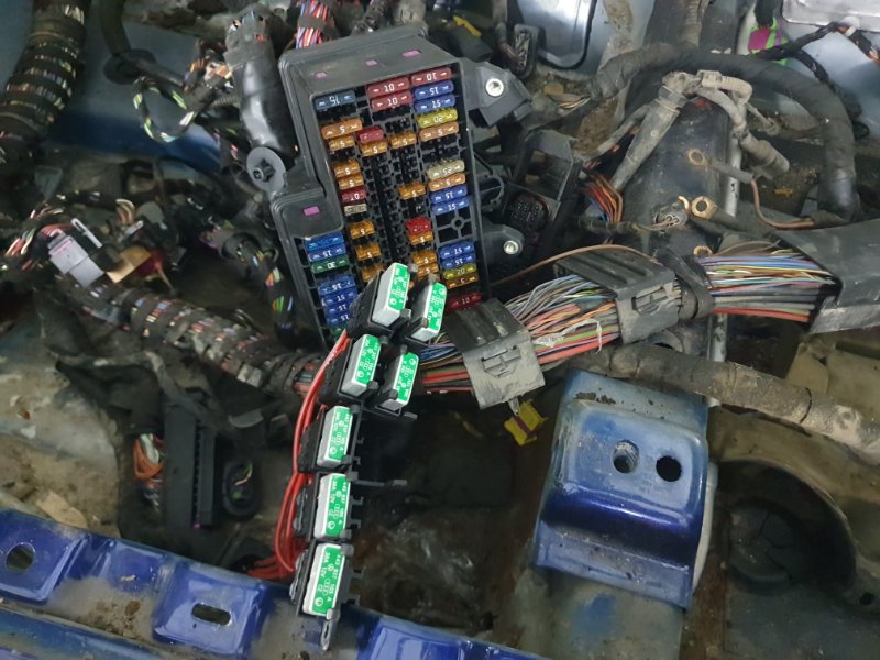 Проводка салона (жгут проводов) Volkswagen Phaeton 2005 3D2