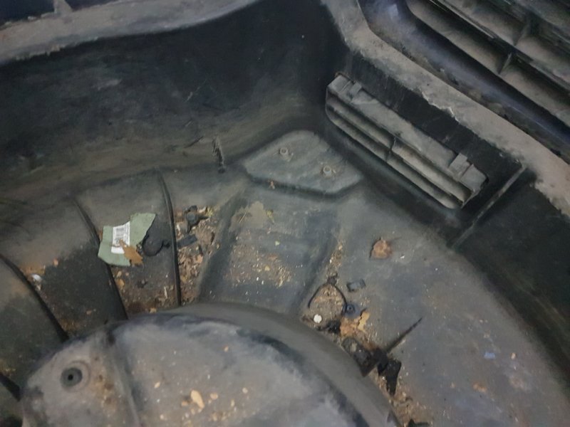 Ниша запасного колеса Volkswagen Phaeton 2005 3D2