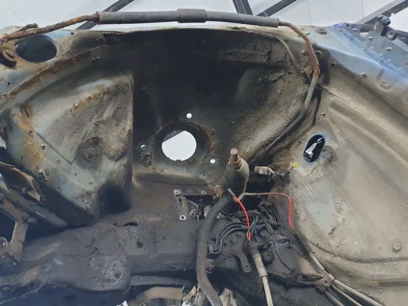 Четверть передняя левая (лонжерон) Volkswagen Phaeton 2005 3D2