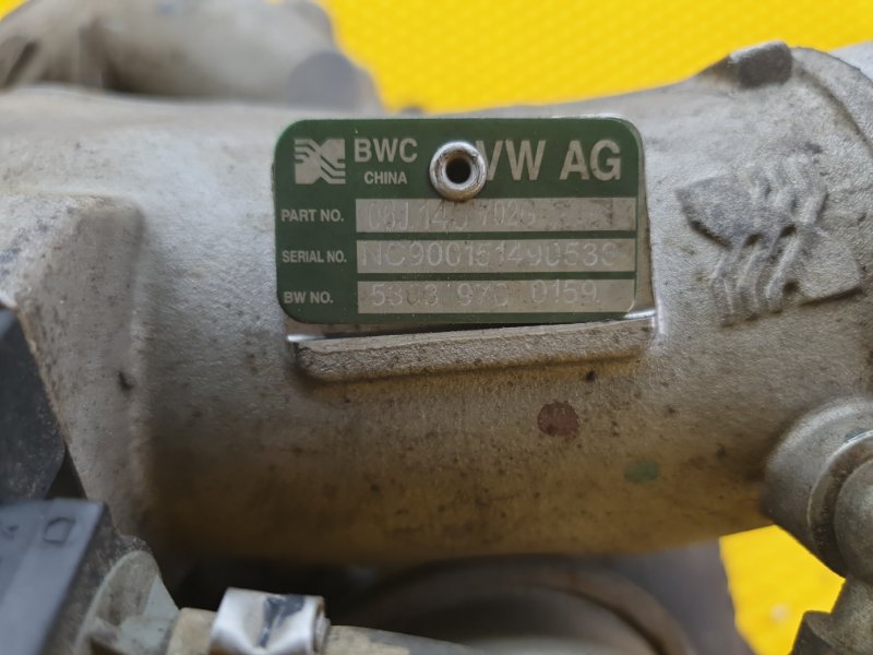 Турбина SKODA Octavia 2012