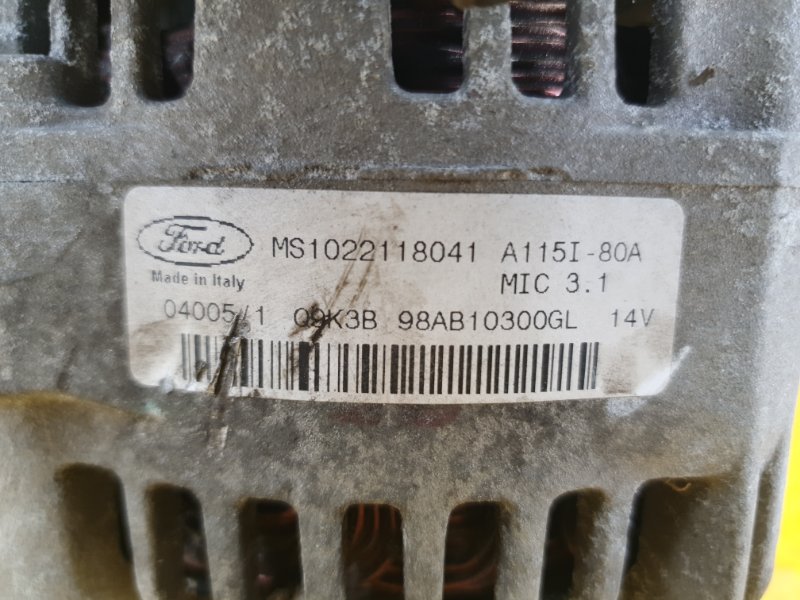 Генератор Ford Focus 2006 2
