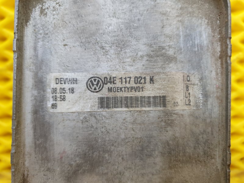 Теплообменник (радиатор масляный) Volkswagen Polo 2018 Седан