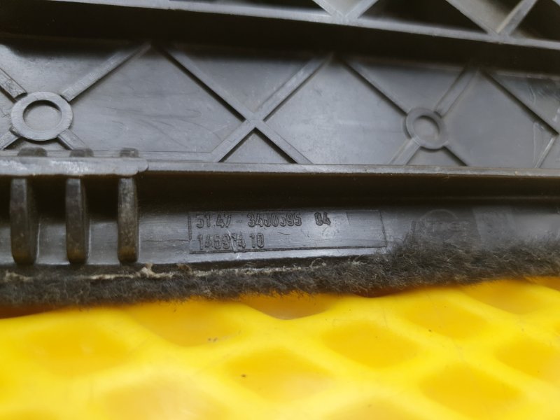 Обшивка багажника BMW x3 2009 e83