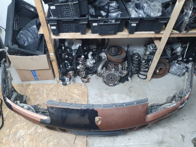 Бампер Porsche Cayenne 2008 957