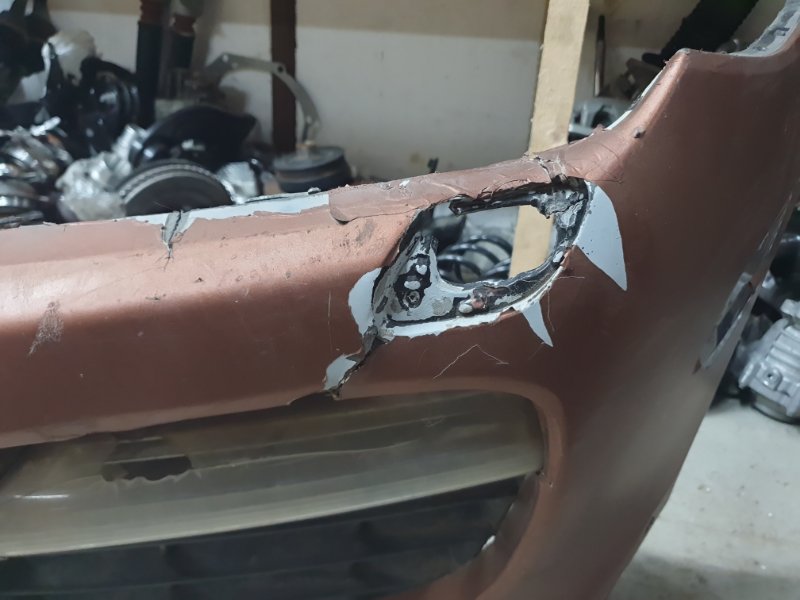 Бампер Porsche Cayenne 2008 957