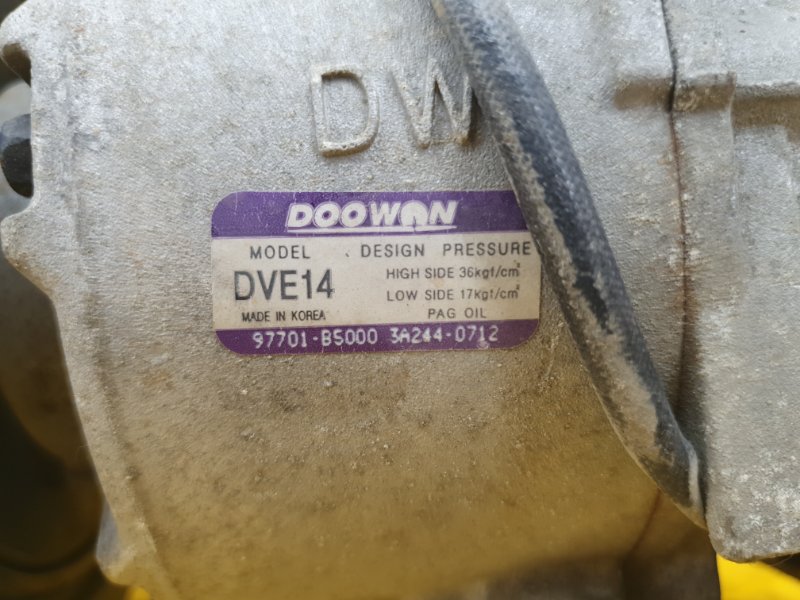 Компрессор кондиционера Hyundai Creta