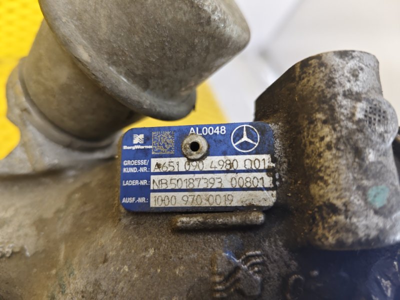 Турбина Mercedes-Benz GLK-Class X204