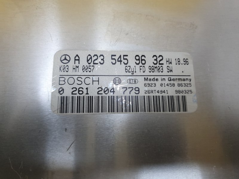 Блок управления двигателем Mercedes-Benz E-Class 15.04.1998 W210