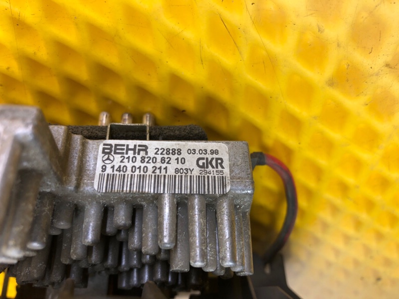 Мотор отопителя (вентилятор печки Mercedes-Benz E-Class 15.04.1998 W210