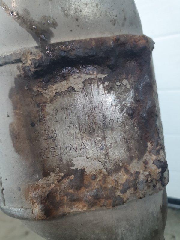 Глушитель Mercedes-Benz E-Class 15.04.1998 W210