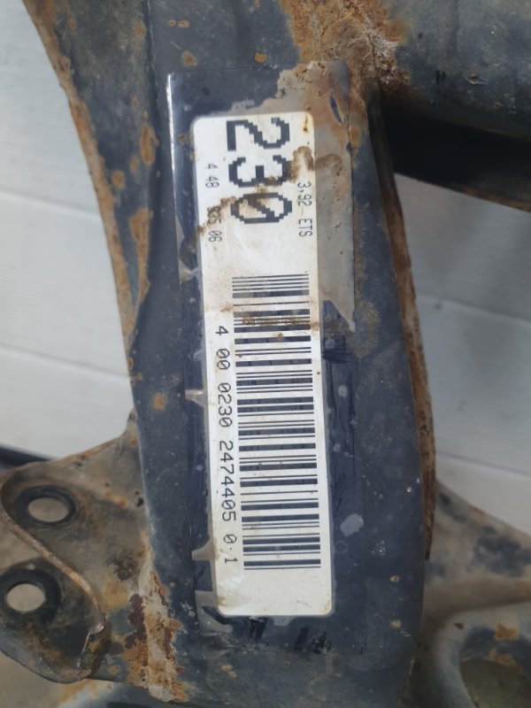 Подрамник Mercedes-Benz E-Class 15.04.1998 W210