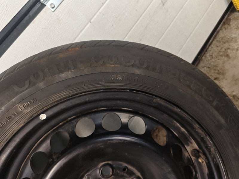 Запасное колесо Mercedes-Benz E-Class 15.04.1998 W210