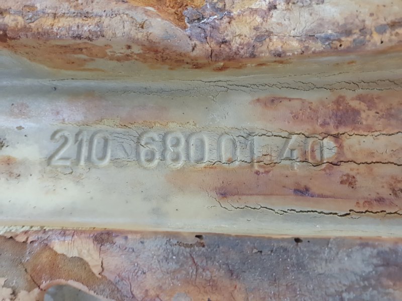 Ковролин Mercedes-Benz E-Class 15.04.1998 W210