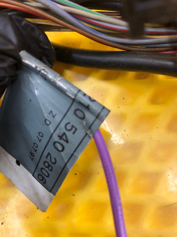 Проводка двигателя Mercedes-Benz E-Class 15.04.1998 W210