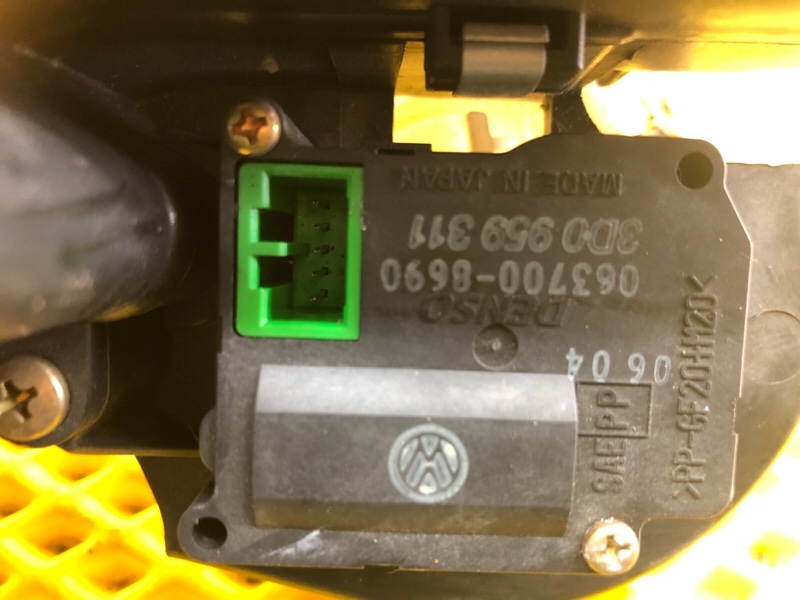 Воздуховод (дефлектор) Volkswagen Phaeton 2005 3D2