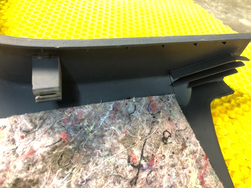 Накладка порога внутренняя правая Volkswagen Phaeton 2005 3D2