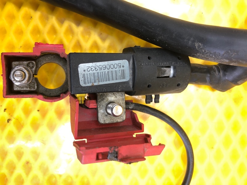 Клемма аккумуляторная + Volkswagen Phaeton 2005 3D2