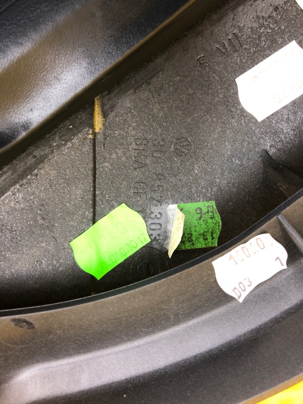 Козырек панели приборов Volkswagen Phaeton 2005 3D2