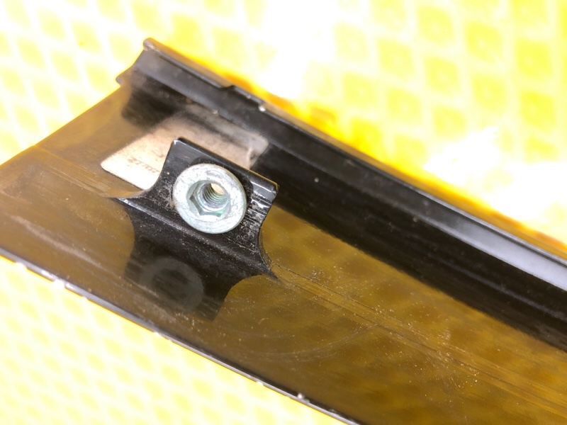 Накладка двери задней правой Volkswagen Phaeton 2005 3D2