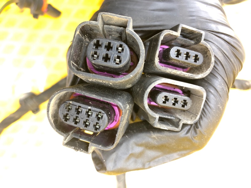 Проводка бампера Volkswagen Phaeton 2005 3D2