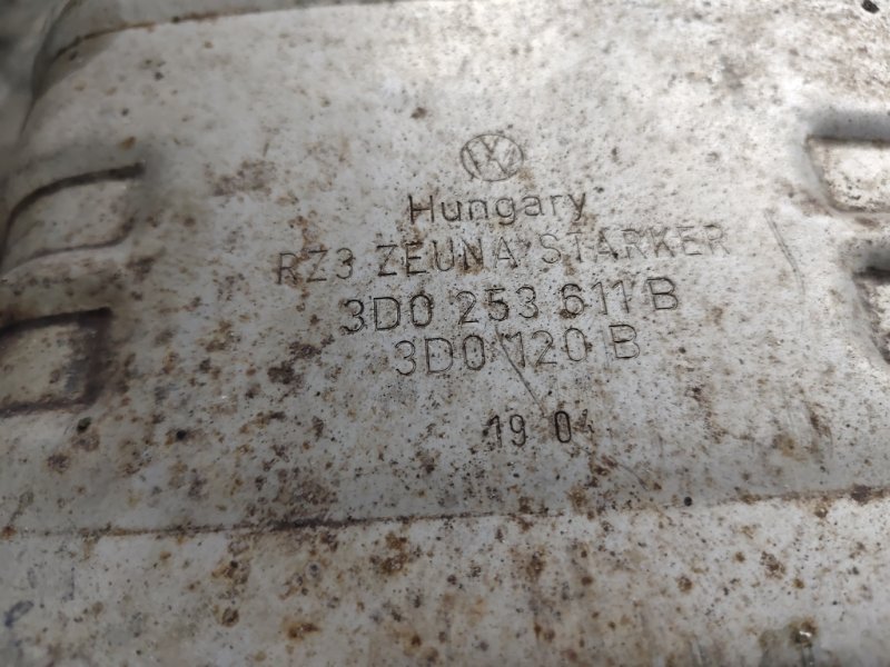 Глушитель в сборе Volkswagen Phaeton 2005 3D2