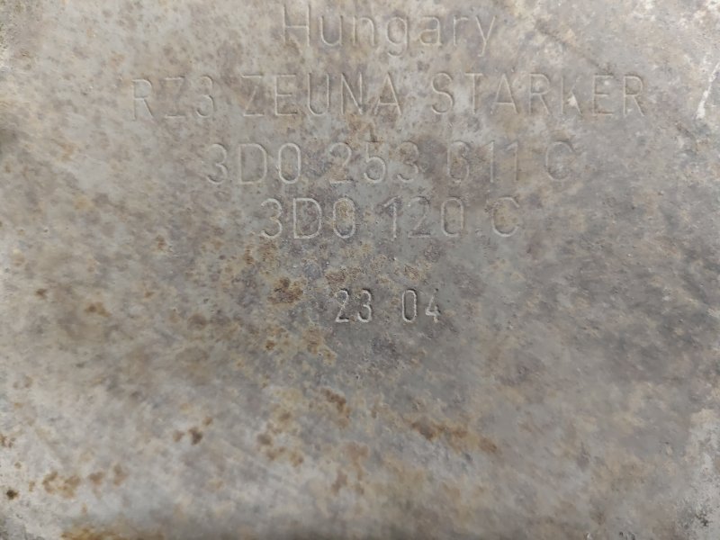 Глушитель в сборе Volkswagen Phaeton 2005 3D2