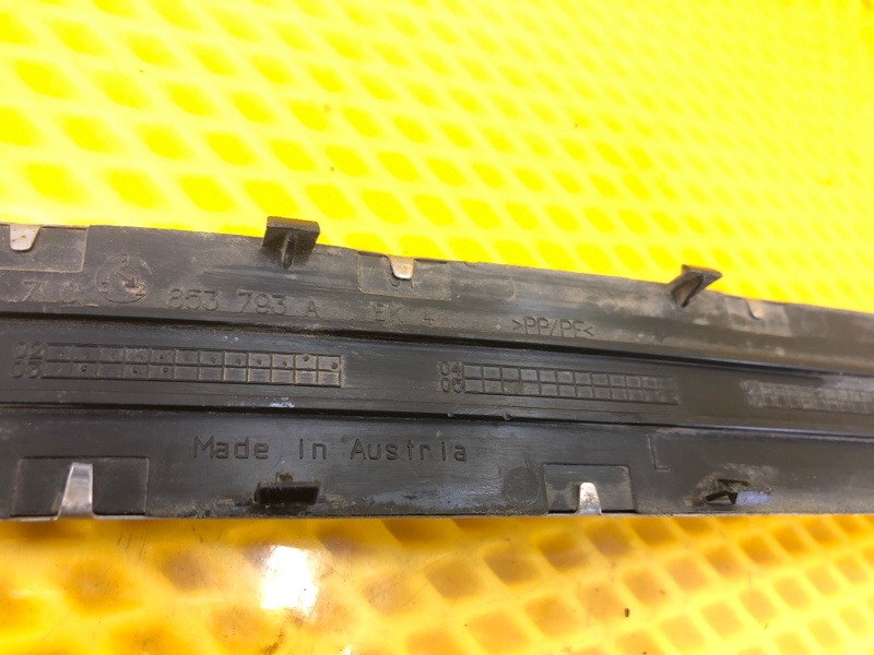 Накладка порога внутренняя левая Volkswagen Touareg 2003 7L6