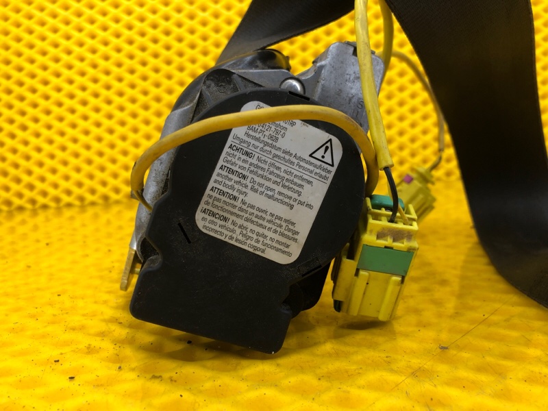 Ремень безопасности передний левый Volkswagen Touareg 2003 7L6