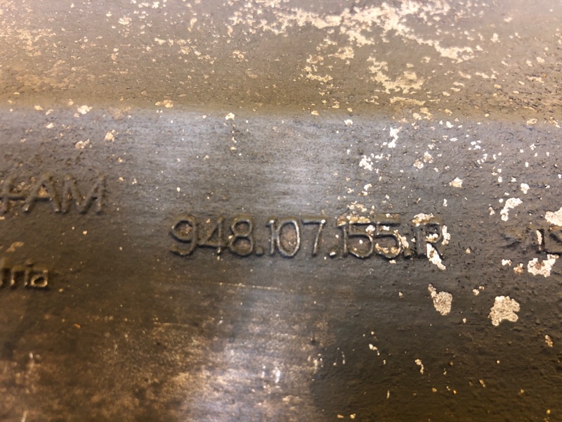 Поддон двигателя Porsche Cayenne 2008 957