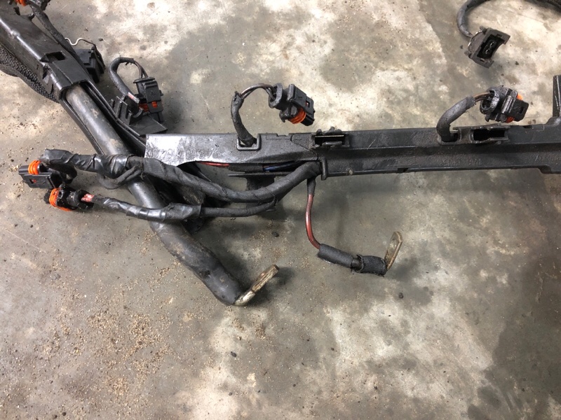 Проводка двигателя Porsche Cayenne 2008 957