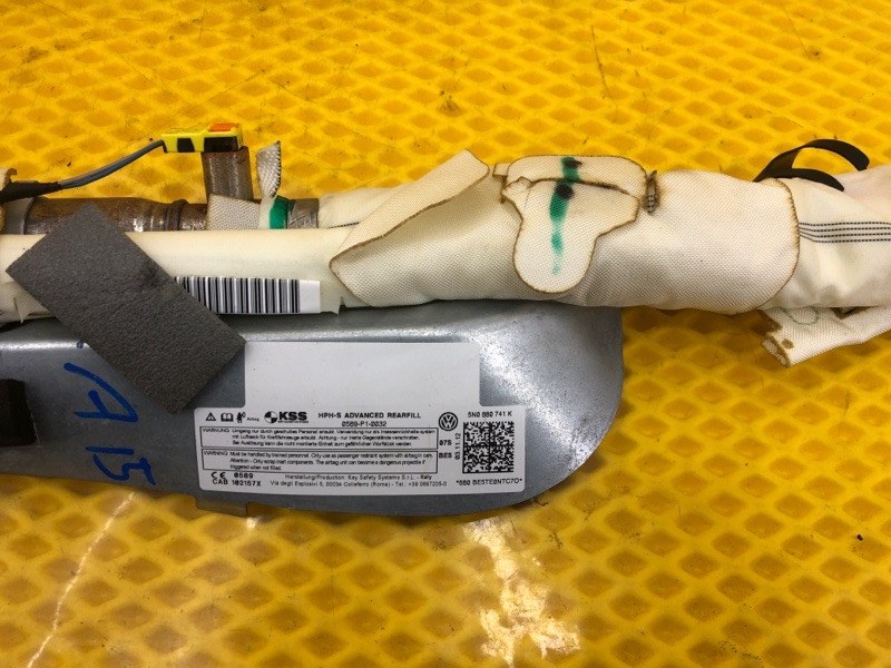 Подушка безопасности боковая (шторка) левая Volkswagen Tiguan